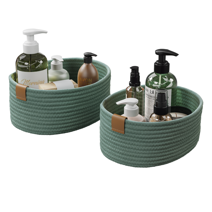 Set organizare 2 cosuri, Sensea, Magda Sage, verde WALTI