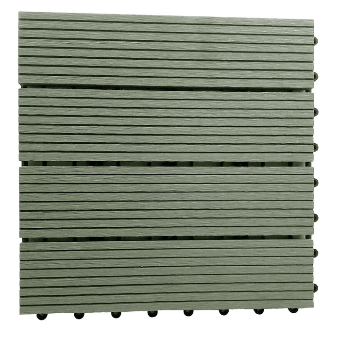 Dala clip, WPC, 300 x 300 x 20 mm, gri WALTI