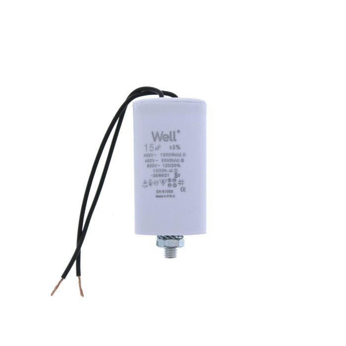 Condensator pentru motor cu fir, 15 µF WALTI