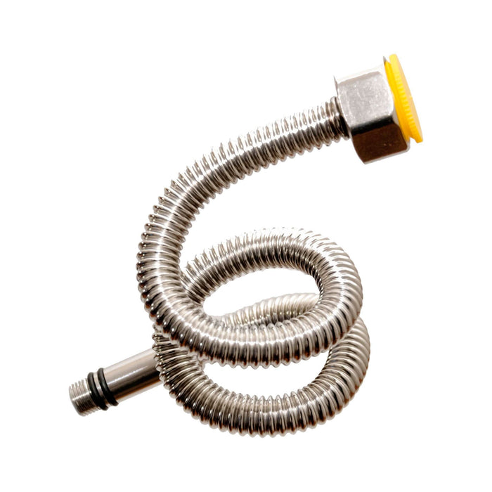 Racord flexibil pentru baterii din inox Kruger, lungime 60 cm, 1/2" filet M10, L20 mm WALTI