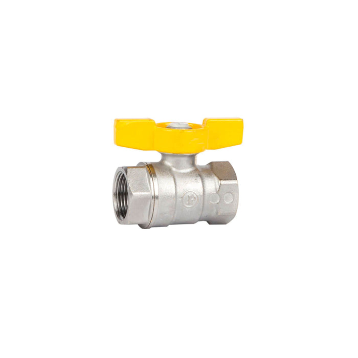 Robinet gaz Giacomini, 3/4", interior-interior, fluture WALTI