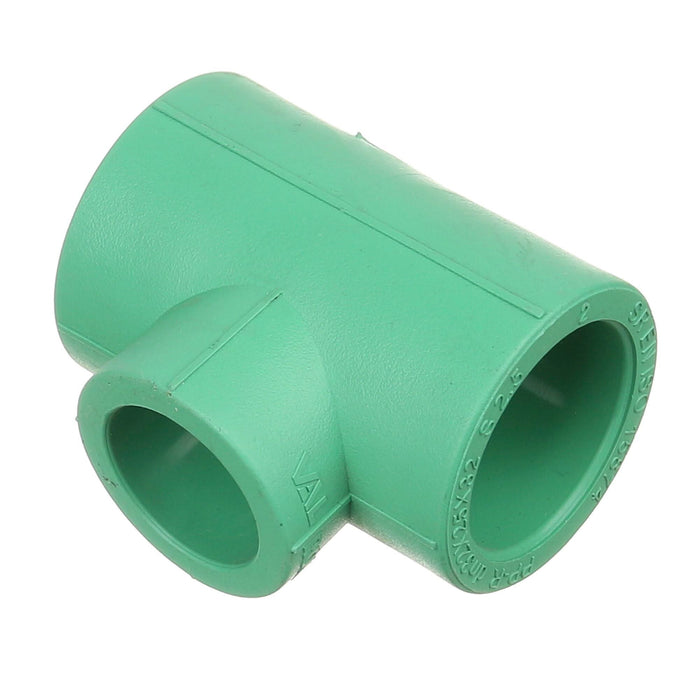 Teu teava PPR, redus, Ø 32 x 25 x 32 mm, PN25, verde WALTI