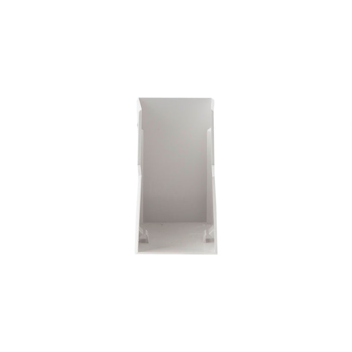 Cot exterior Dietzel, pentru canal cablu, 40 x 40 mm, alb (set 2 buc) WALTI