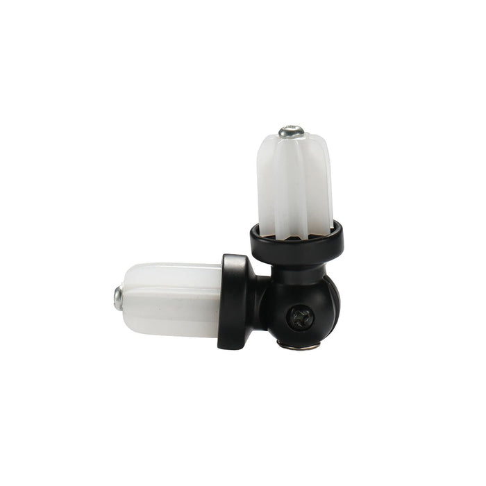 Elemente pentru imbinarea barelor, 19 mm, negru WALTI