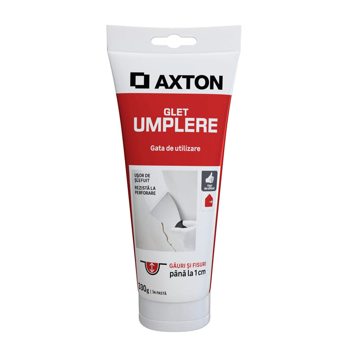 Glet pasta Axton, pentru umplere, interior, alb, 330 g WALTI