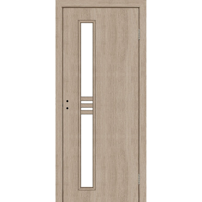 Usa interior MDF, fara toc, Note, cu geam, latime 60 cm, dreapta/stanga, pin Madeira WALTI