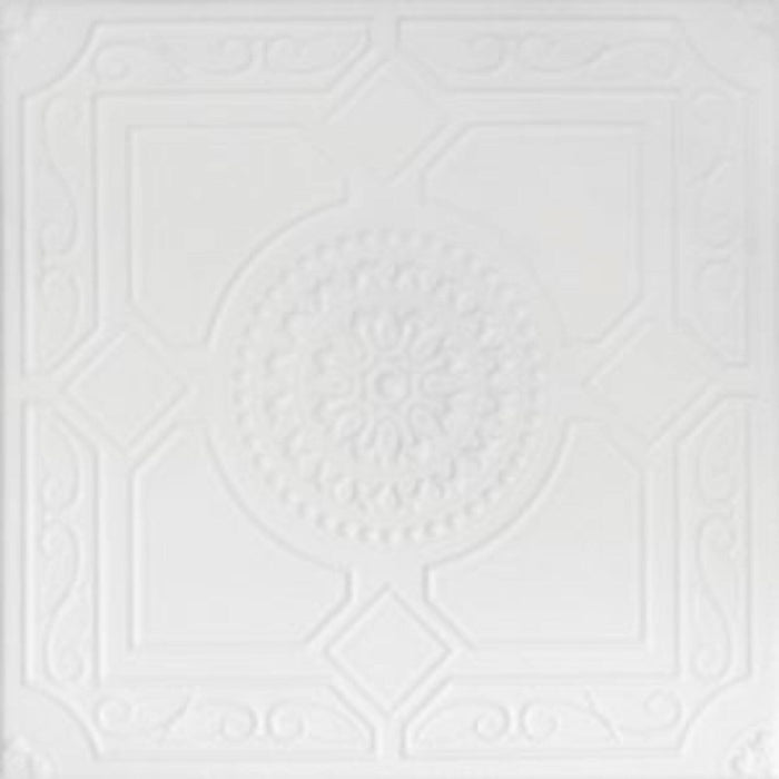 Tavan fals decorativ Clasic 32, polistiren extrudat, 5 mm, 50 x 50 cm, alb WALTI