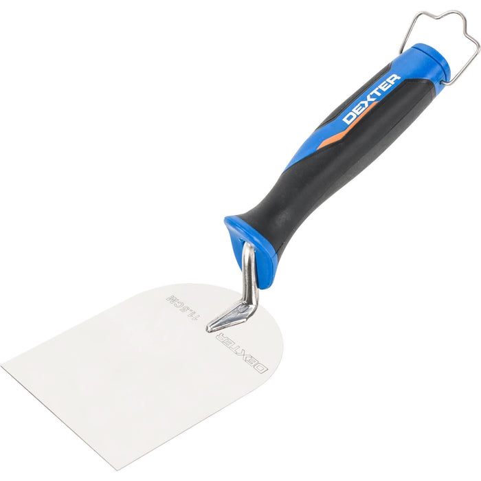 Mistrie dreapta Dexter, otel, maner bi-material, 80 x 115 mm WALTI