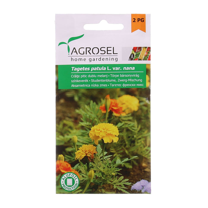 Seminte flori de primavara, craite pitice, amestec culori, Agrosel, 2 g WALTI