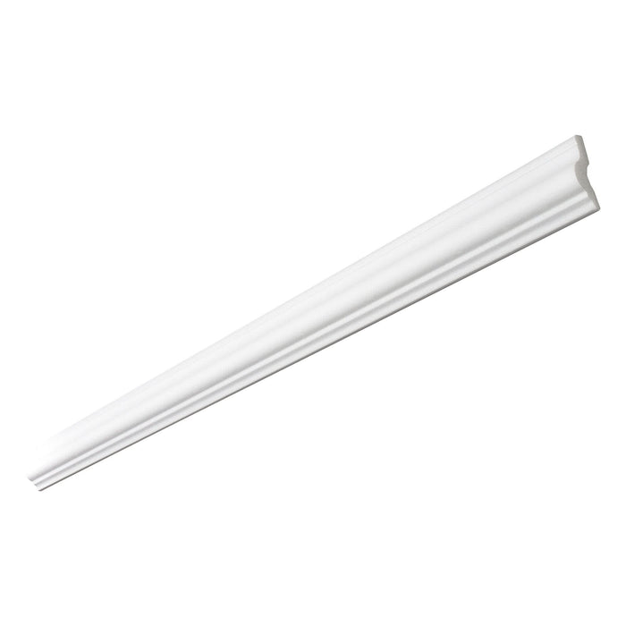 Bagheta polistiren extrudat XPS V40, 200 x 4 cm, alb WALTI