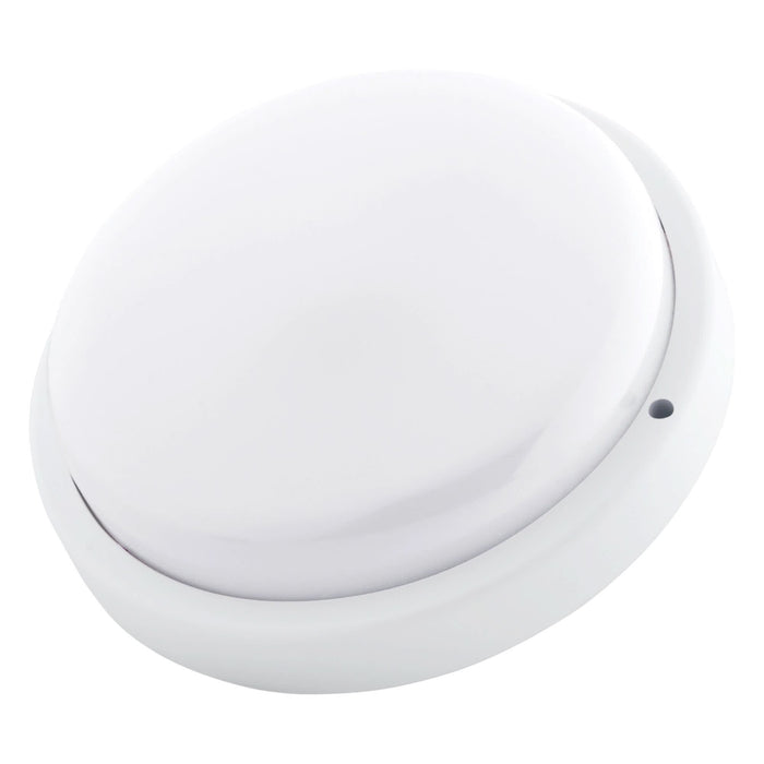 Aplica LED, Bat, 18 W, lumina rece, 6500K, rotunda, alba WALTI