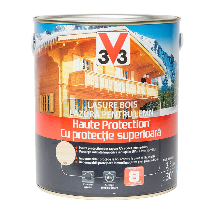 Lazura lemn V33, cu protectie superioara, exterior, mahon, 2.5 L WALTI