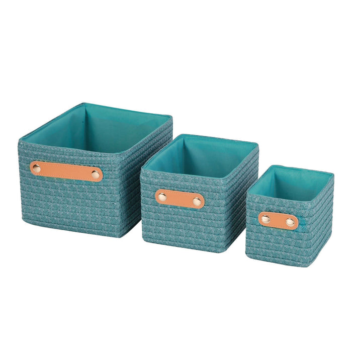 Set organizare cosuri, Sensea, albastru, 3 bucati WALTI