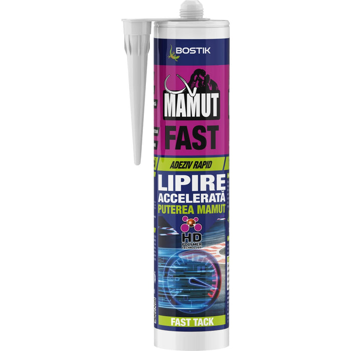 Adeziv Mamut Fast, de asamblare si montaj, 290 ml, alb WALTI