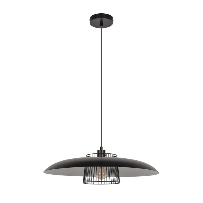 Pendul Sitio, 1 x E27, D 58 cm, negru WALTI