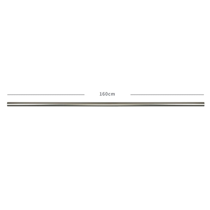 Bara fixa pentru perdea/draperie, 160 cm, diametru 25 mm, aur antic WALTI