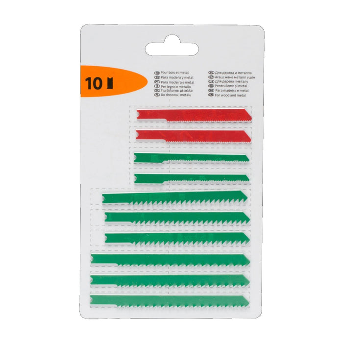 Panze fierastrau vertical, pentru lemn, taiere max 4 - 50 mm (set 10 buc) WALTI