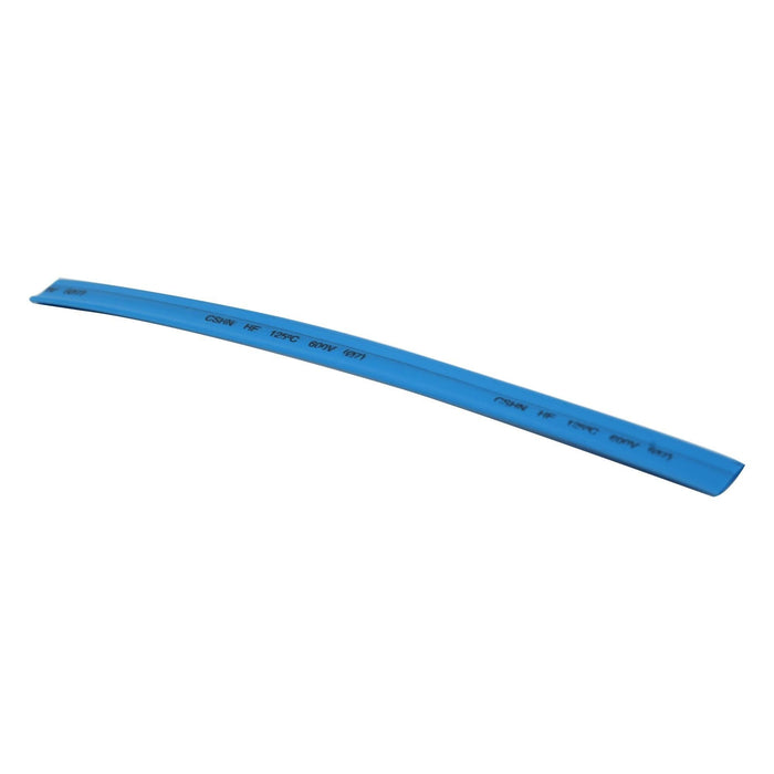 Tub termocontractibil  6.4 mm x 1 m, albastru WALTI