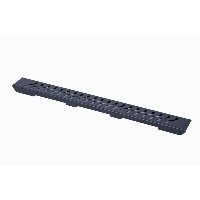 Gratar pentru rigola Wyga, inox, negru mat, L 500 mm WALTI
