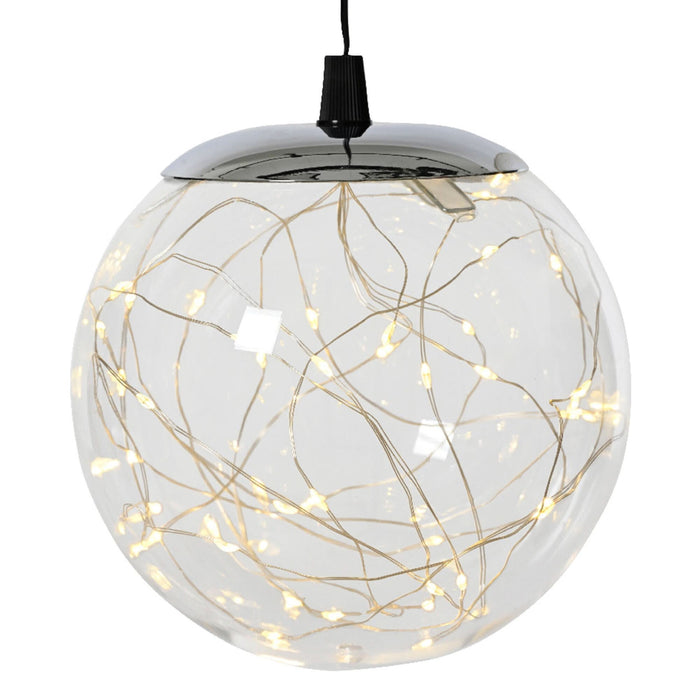 Decoratiune luminoasa, model glob, 40 LED-uri, Ø 15 cm, lumina alb cald WALTI