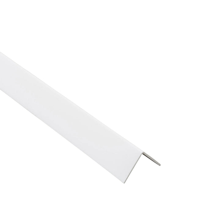 Cornier PVC, 25 X 25 X 1 mm, L = 1 m, alb mat WALTI