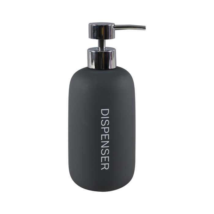 Dozator sapun lichid Sensea Soft Paris, din ceramica, negru WALTI