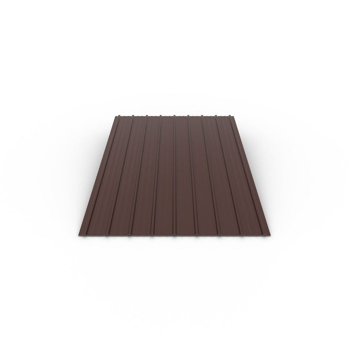Tabla cutata H10, 2000 x 915 x 0.30 mm, maro, lucios WALTI