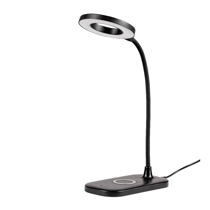Lampa LED Hardin, 5 W, 210 lm, CCT, USB, negru WALTI