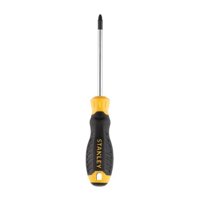 Surubelnita Pozidrive PZ 2, Stanley, 100 mm, varf magnetic, maner bimaterial WALTI