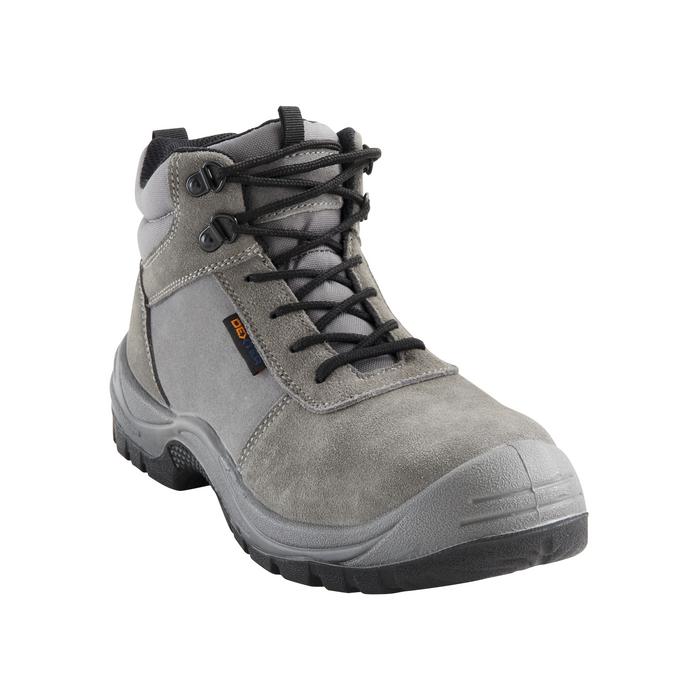 Pantofi de protectie, clasa S1P, bombeu otel, marimea 41, gri, Dexter WALTI