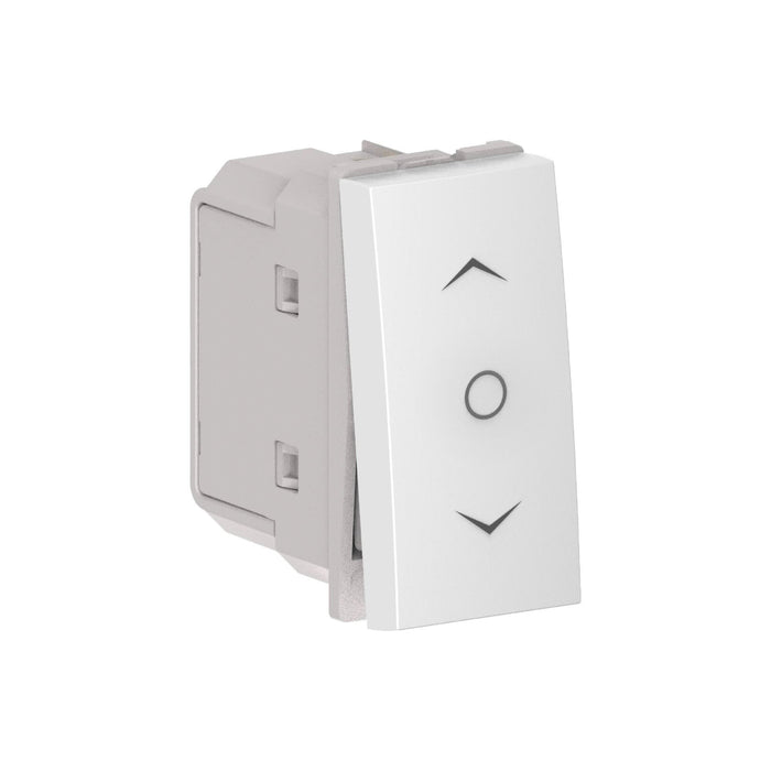 Intrerupator pentru jaluzele Himel, simplu, modular, IP20, alb WALTI