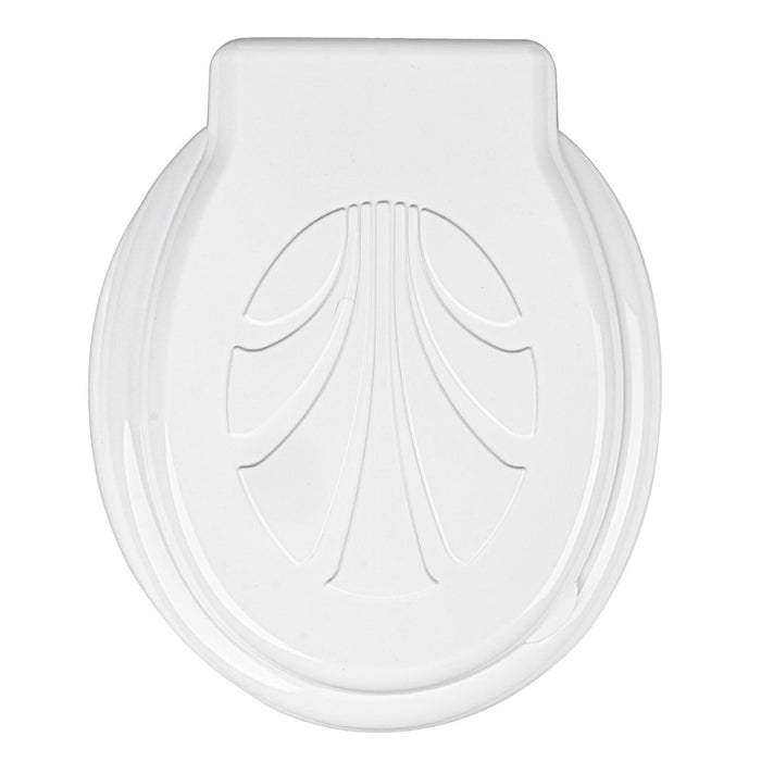 Capac WC din plastic, inchidere standard, alb WALTI