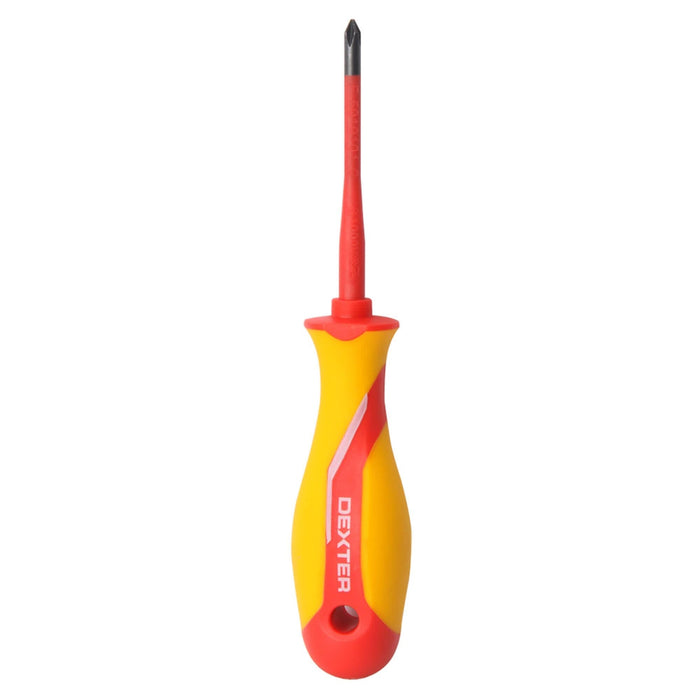 Surubelnita electrician cruce PH1 Dexter, 80 mm, crom-vanadiu WALTI