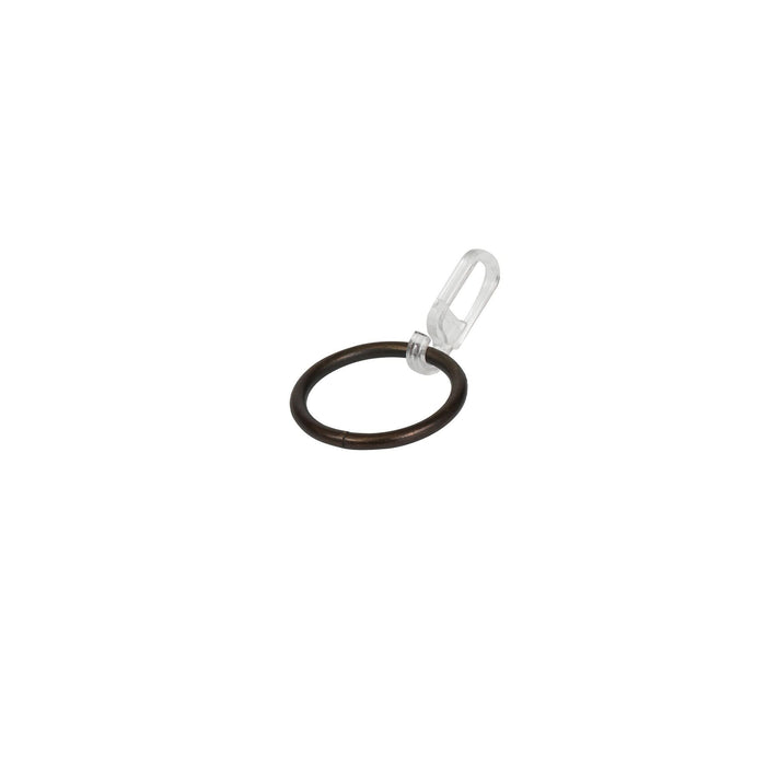 Set 10 inele cu carlig, diametru 19 mm, bronz WALTI