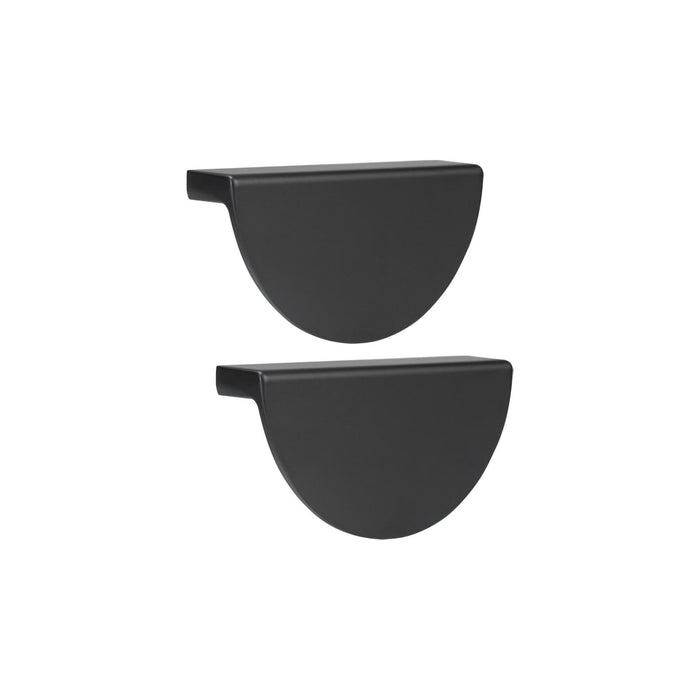 Maner mobila Inspire Celian, 100 mm, negru, finisaj mat (set 2 buc) WALTI