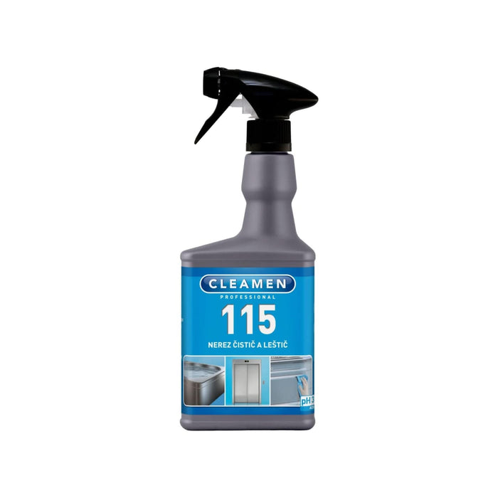 Solutie profesionala pentru curatare otel si inox, Cleamen 115, 0.55 L WALTI