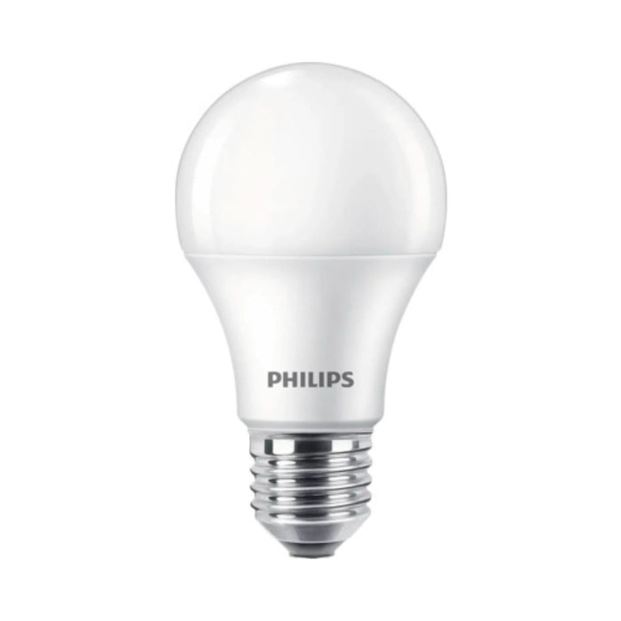 Bec LED Philips, E27, 8 W, alb cald, 2700K, 806 lm, tip clasic, mat, 2 bucati WALTI