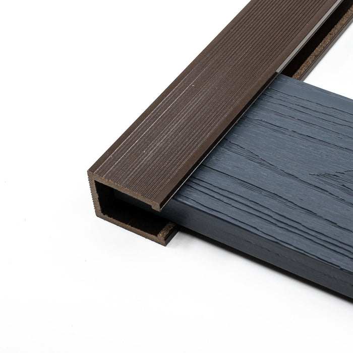 Sipca celulara, gard Wpc, 120 x 24 x 2000 mm, gri WALTI