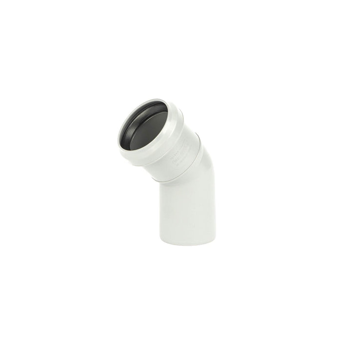 Cot polipropilena, Ø 50 mm, 45° WALTI