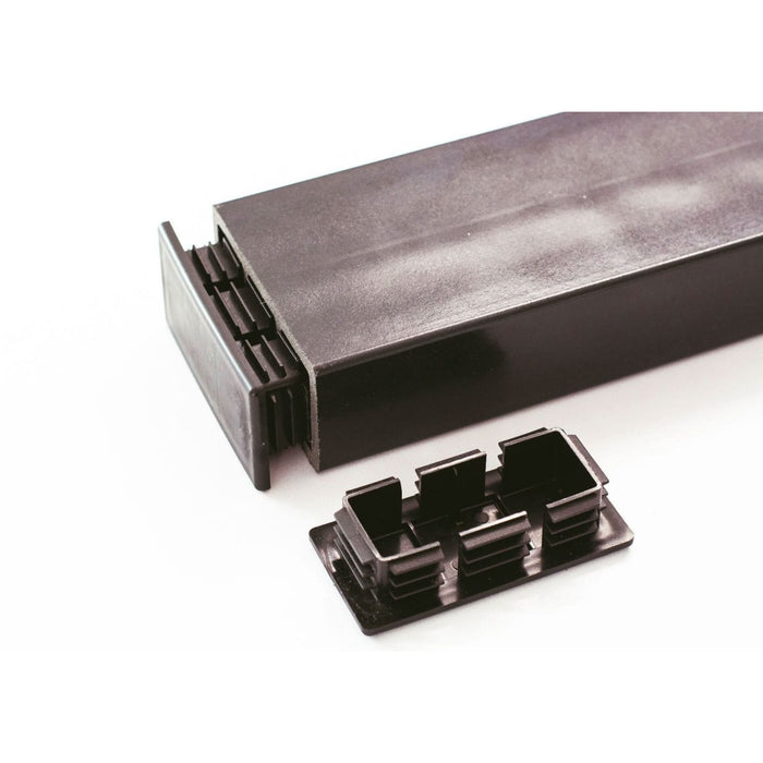 Set 12 capace, profil U, 100 x 50 mm, wenge WALTI