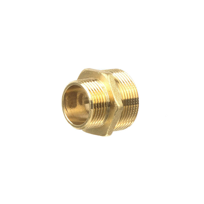 Niplu redus, alama, filet exterior, racord 1/2' - 1/4' WALTI