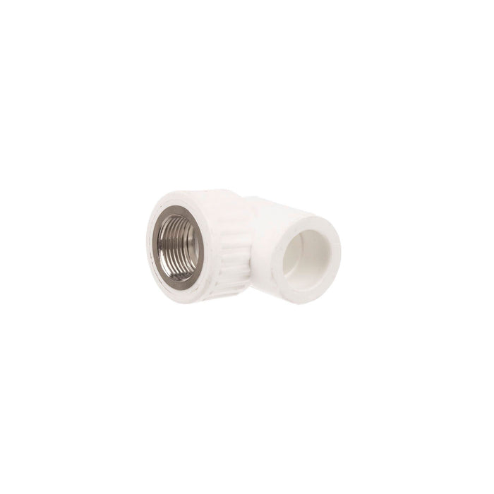 Cot teava PPR, 90 grade, filet interior, Ø 32 mm x 1", alb WALTI
