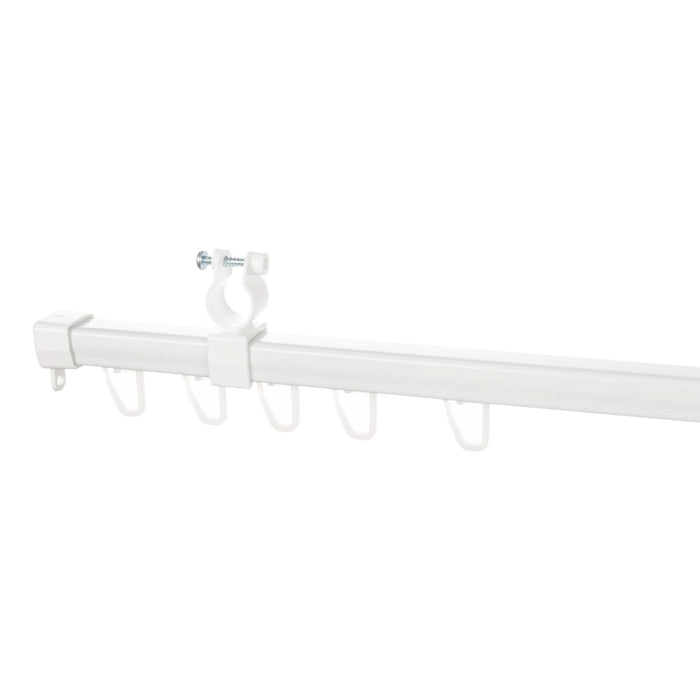 Sina U perdea, 150 cm, otel, accesorii incluse, alb WALTI