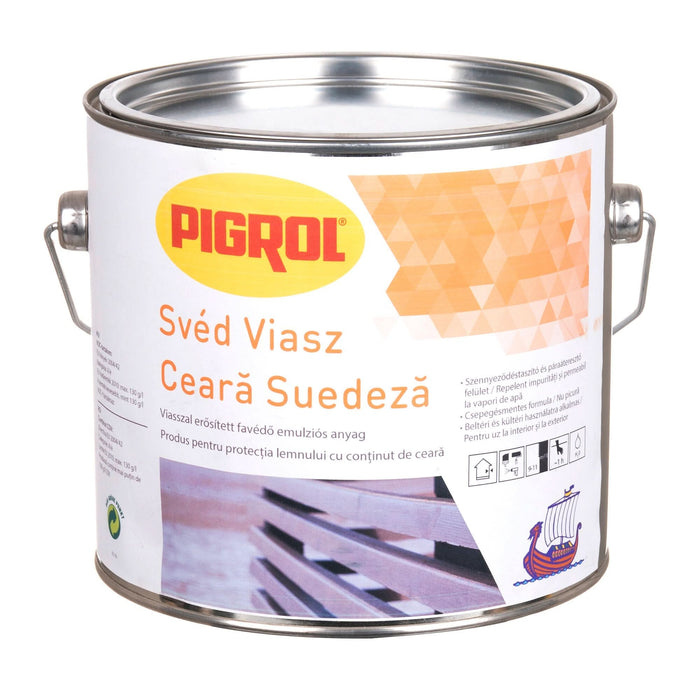 Ceara suedeza Pigrol, pentru lemn, nuc 4505, 2.5 L WALTI