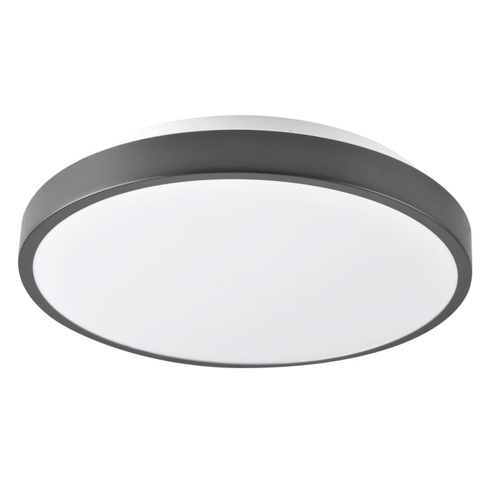 Plafoniera LED Kern, D 30 cm, 15 W, 1600 lumeni, 4000K, negru WALTI