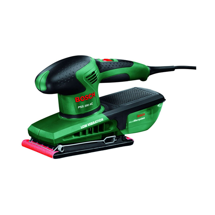 Slefuitor cu vibratii Bosch PSS 200 AC, 200 W, 93 x 182 mm WALTI