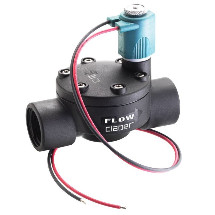 Electrovalva Claber, filet exterior, plastic, 9 V -1'' WALTI