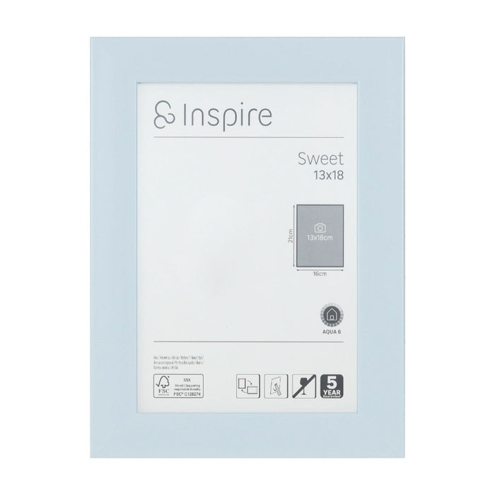Rama foto Inspire Sweet, 13 x 18 cm, plastic, albastru WALTI
