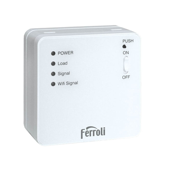 Receptor centrala Ferroli FER 900, pentru capete termostatice Ferroli FER 818, Wi-Fi WALTI