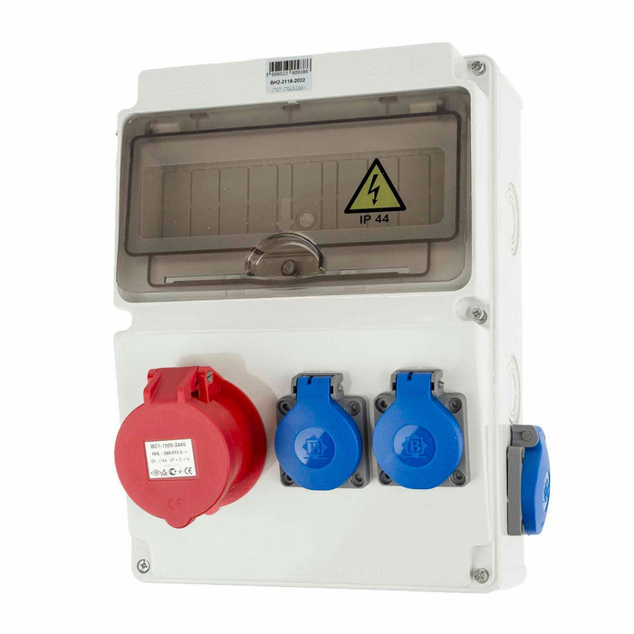 Tablou electric Bemis, montaj aparent, 10 module, IP44 WALTI